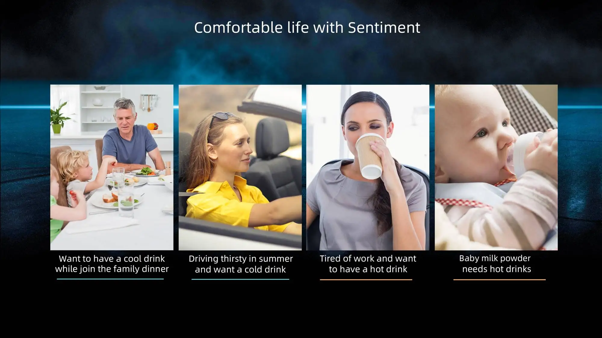 Cross border 12V Car temperature control intelligent cup Quickly car Heating and cooling cup digital display aluminum water cup