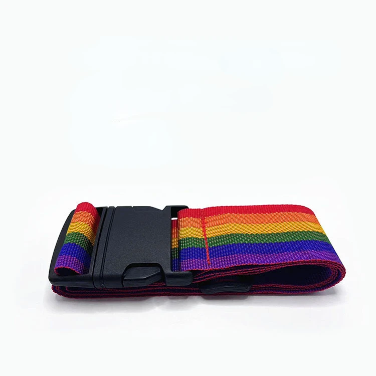 2023 Sturdy Travel Suitcase Luggage Belt Strap Belt Conveyors For Luggage Transport At The Airpor With Plastic Buckle