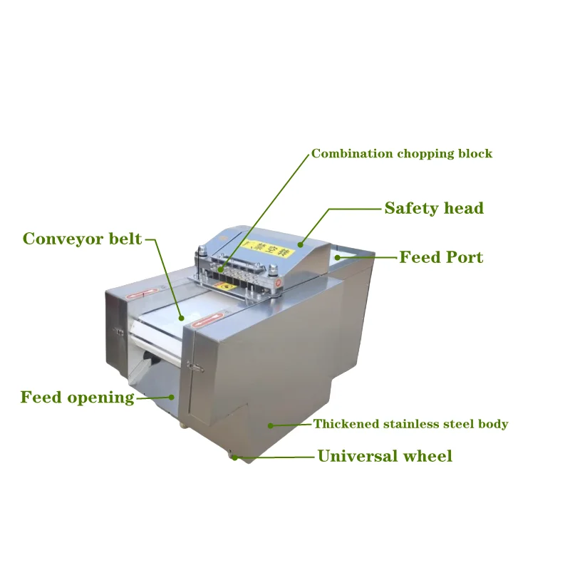 High Quality Frozen Meat Slicer Fish Dicing Butcher Meat Cutting Machine Meat Cutter Machine for Sale