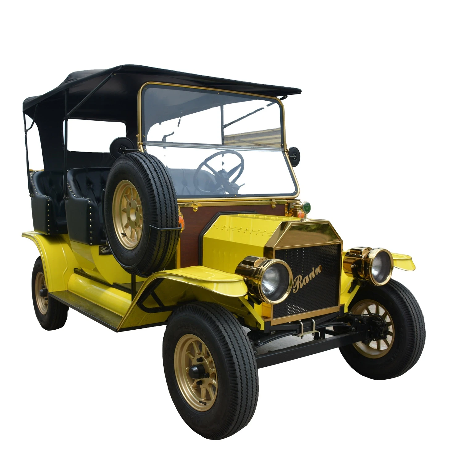 Attractive design environmental electric classic car sightseeing bus