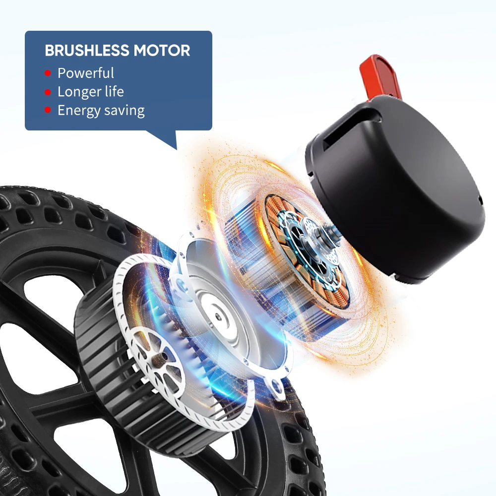 All Terrain Lightweight Folding Power Wheelchair Electric Brushless Aluminum Portable Foldable Electric Wheelchair for Disabled