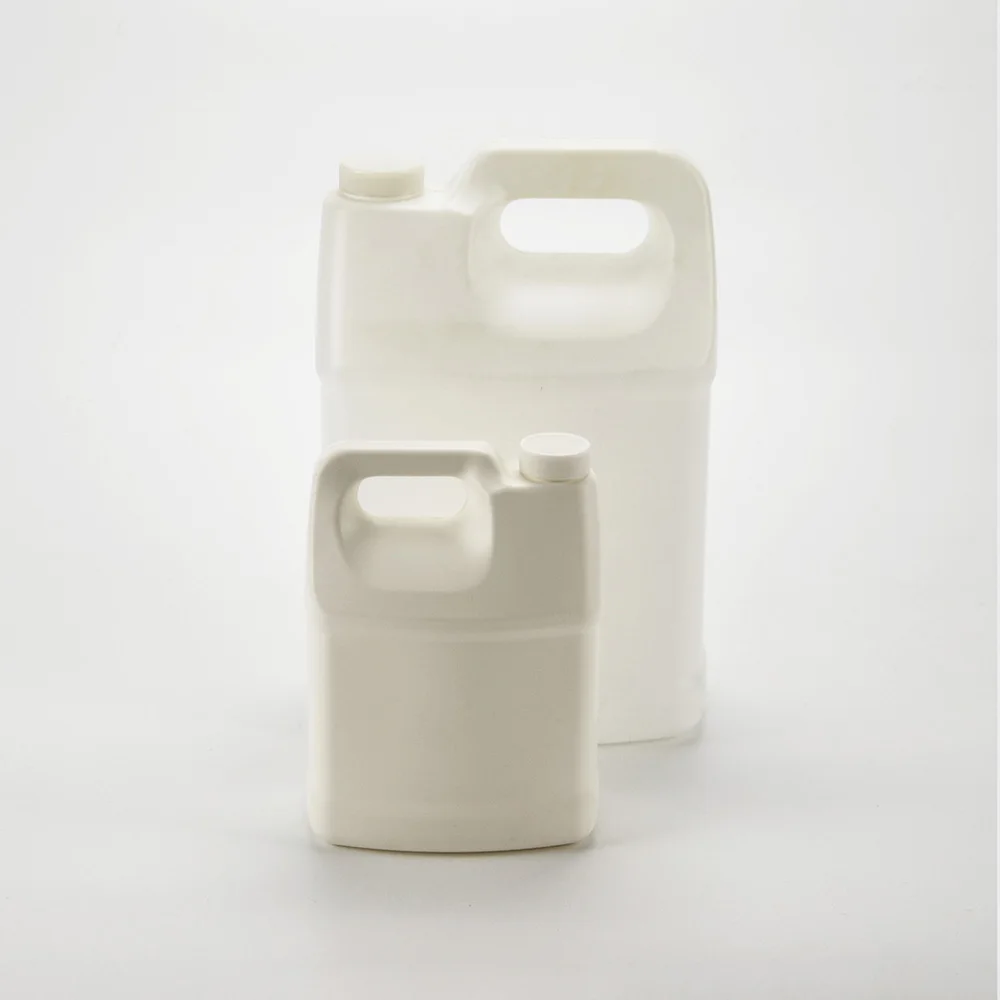 1 gallon empty oil bottles plastic liquid water bottle Hdpe container with handle