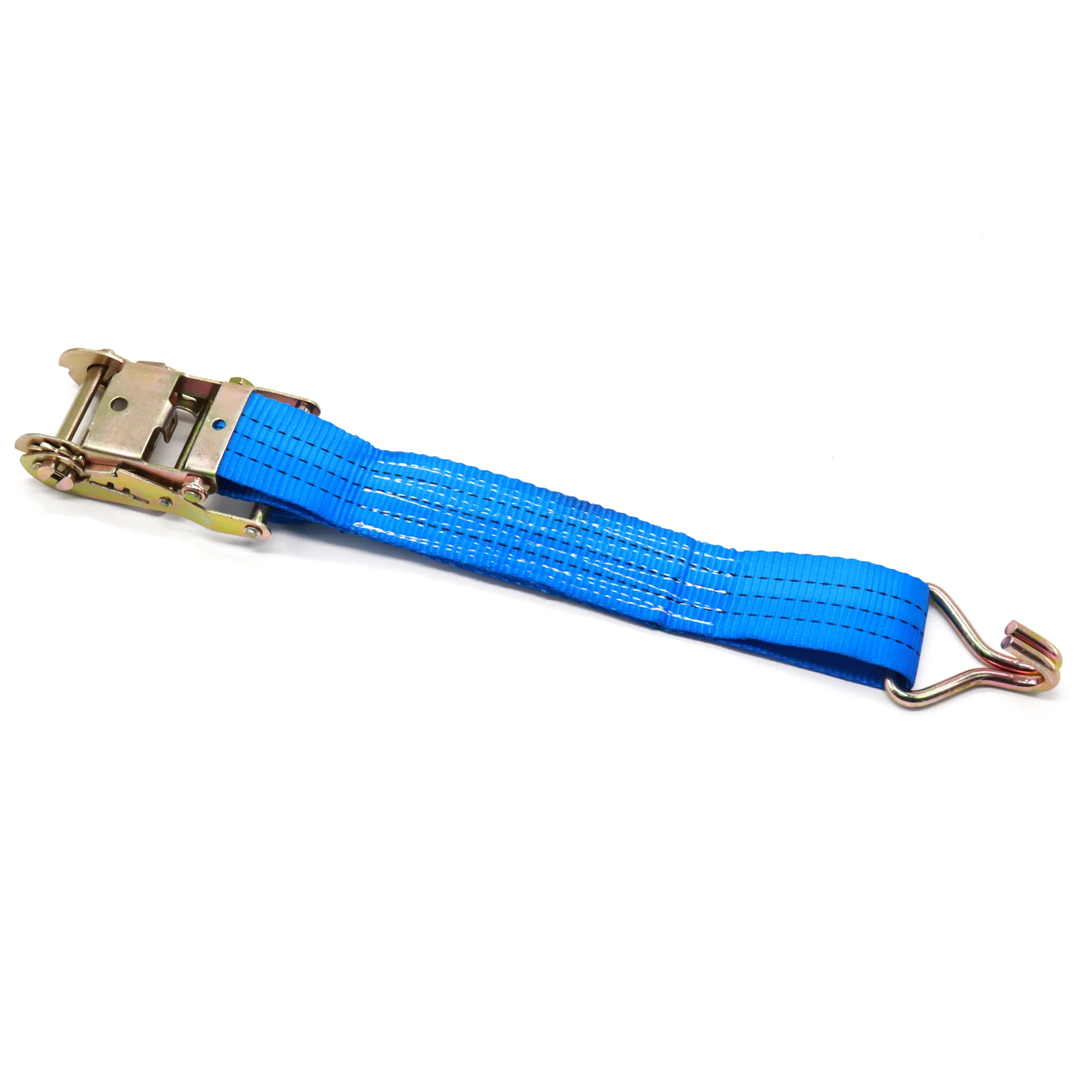 Custom Logo Printed 2-Inch Ratchet Tie down Strap Cargo Polyester Bungee Lashing Belt