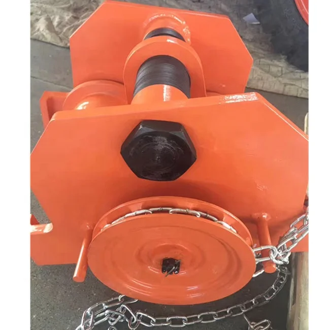 Hand Pulling GCL Plain Geared Beam Trolley