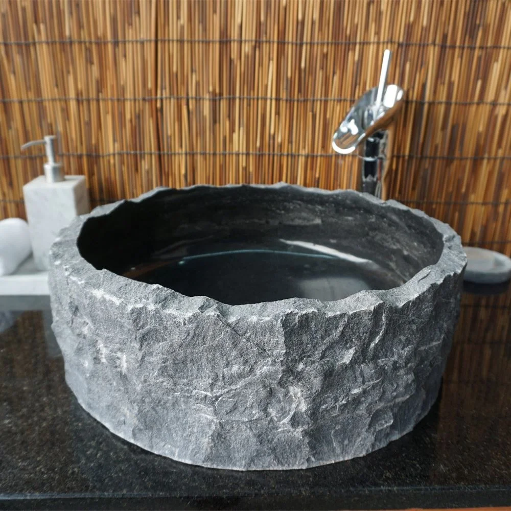 Hot Sale Natural Artificial Table Top Wash Stone Bathroom Basin