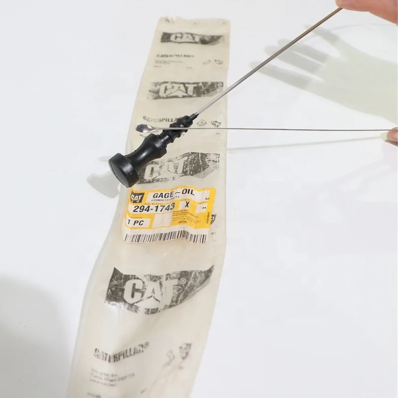 Carter engine oil dipstick 2941743 excavator accessories CAT liquid level vernier ruler