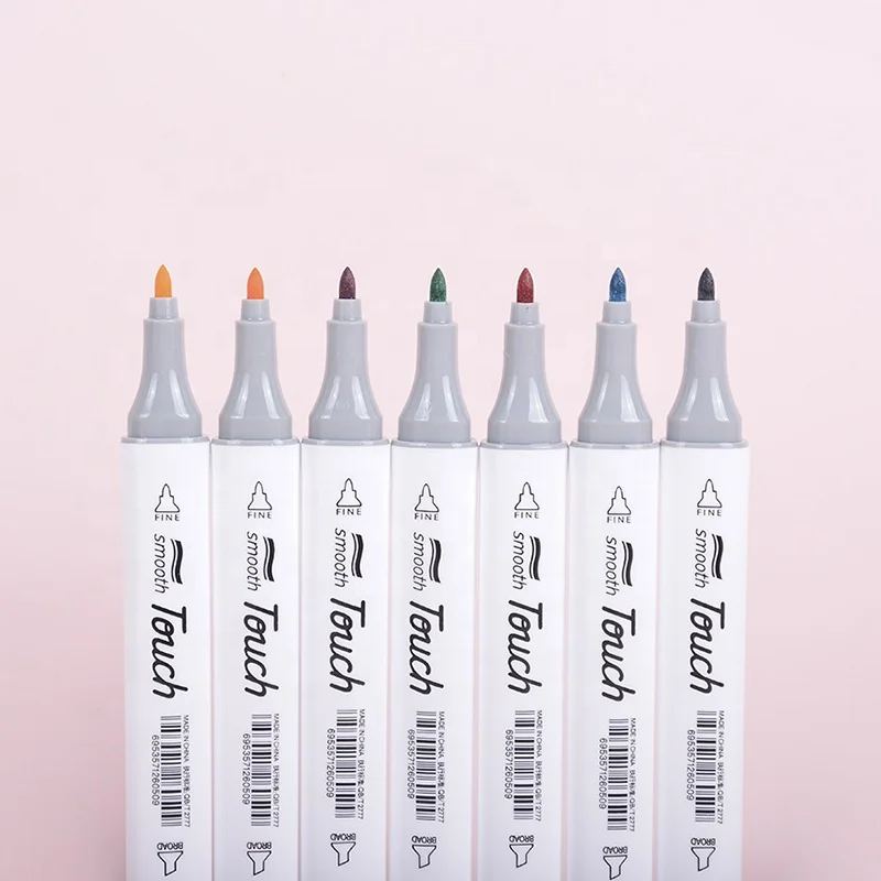 Детский DIY двойной наконечник 2 в 1, подключенный нетоксичный заводской маркер, маркер для пастельных красок