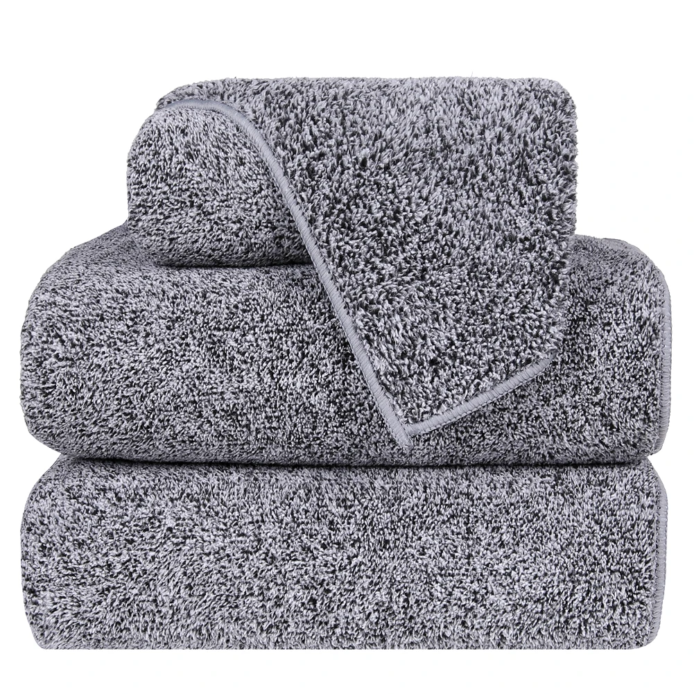 2020 HOT coral fleece towel  microfiber bamboo charcoal fiber bath towel stock