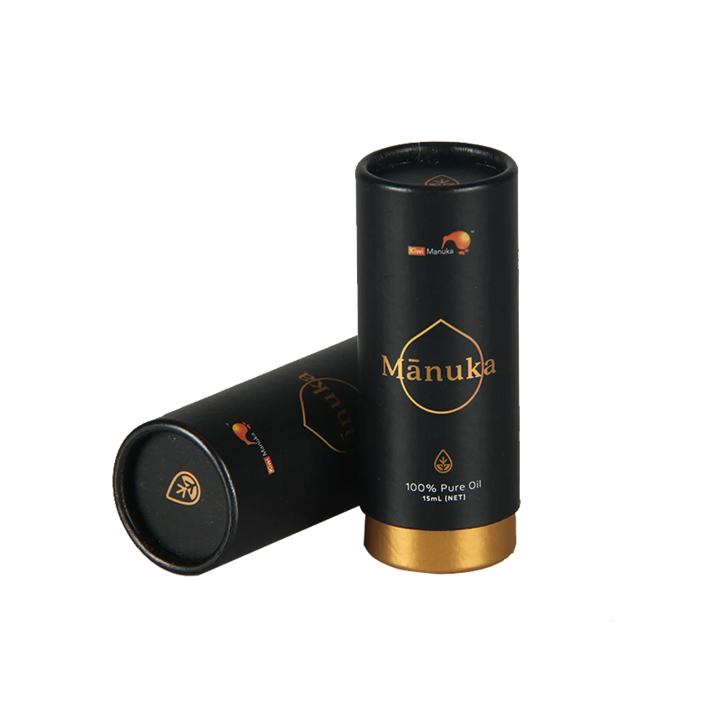 100% биоразлагаемый контейнер для золотого тиснения, Индивидуальная Бумажная Трубка