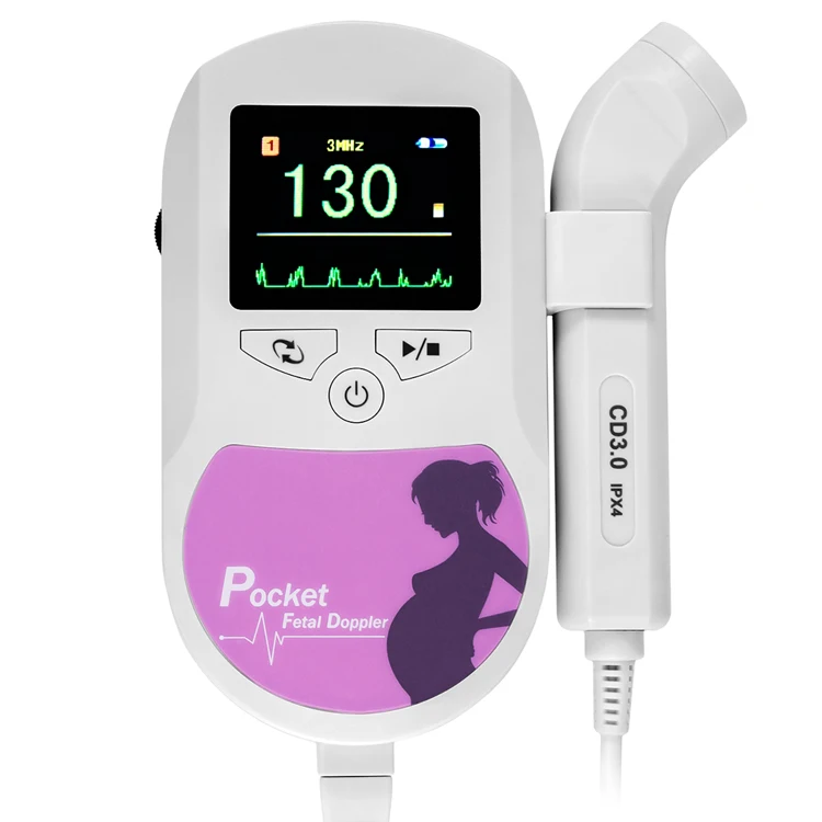 
CONTEC professional pocket fetal doppler fetal heart rate  (62245793380)