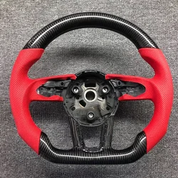S3 S4 S5 S6 RS3 RS5 RS6 Carbon Fiber Steering Wheel For AUDI A3 A5 A6