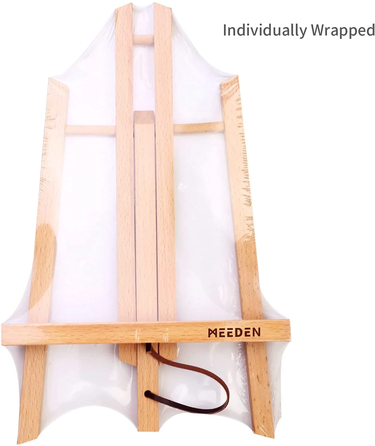 MEEDEN 12Pcs 11.8 Tabletop Display Easel - Solid Beech Wood Easel Painting Triangle Easel Stand