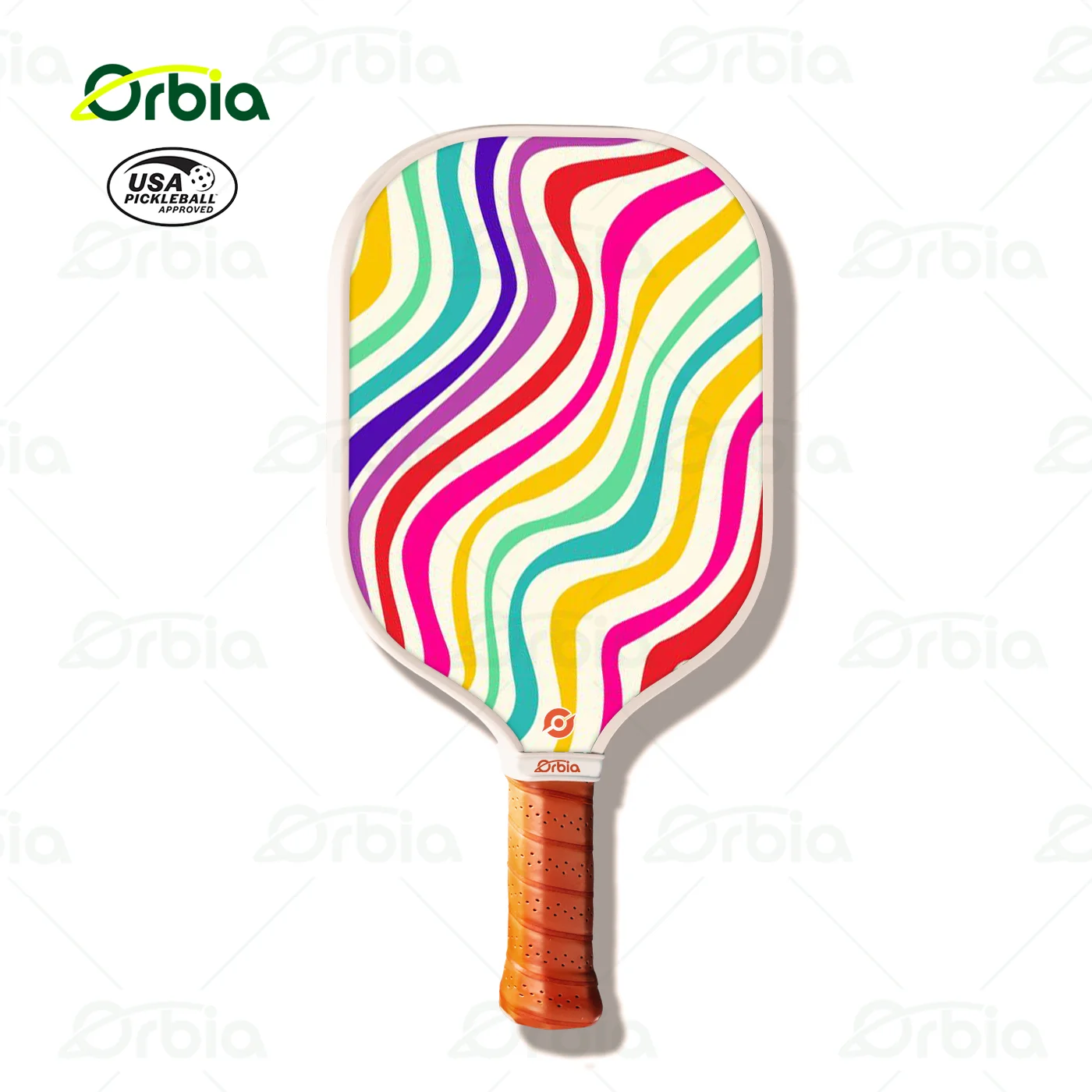 Orbia Sports Custom Logo Graphic UV Printing Comfort Grip Pickleball Paddles USAPA Approved T700 18K Surface Material Nomex Core