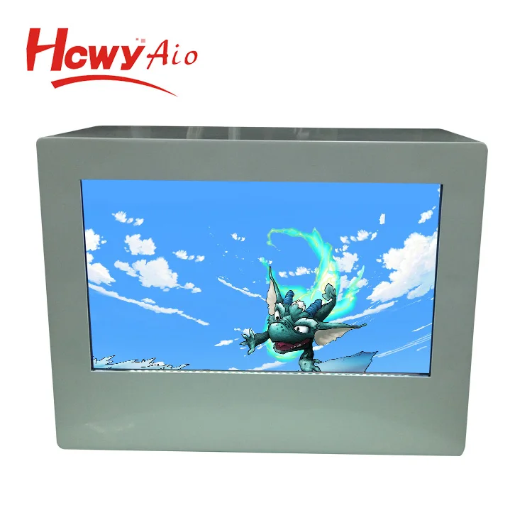 Hot Metal Case 10 inch 1024*600 Transparent LCD/LED AD Display 10' Advertising Player Display