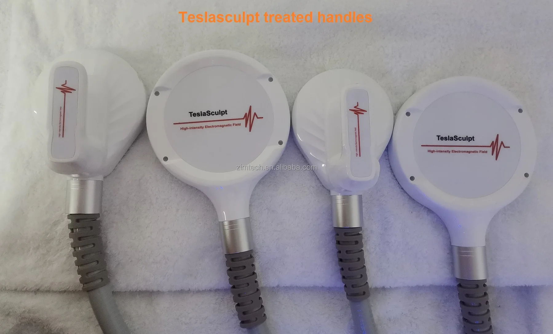 Teslasculpt treated handle