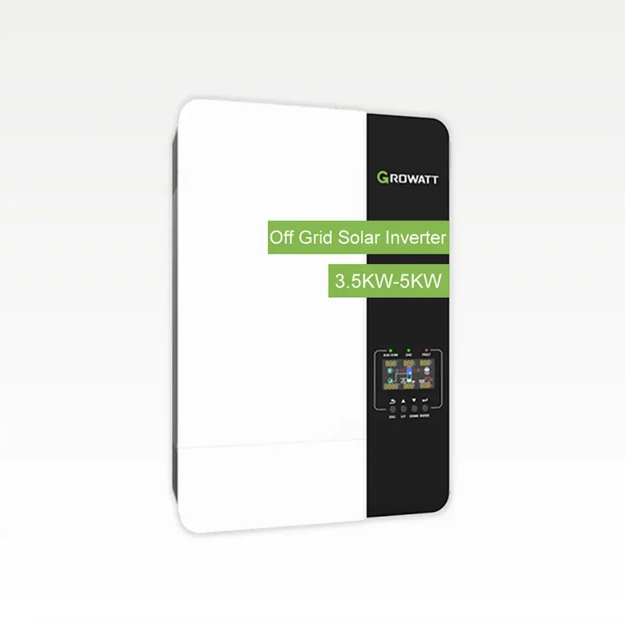 Growatt Solar Inverter Grid 5KW 4KW 3KW 2KW 1KW Switch XXX Protection Output Weight Rating Input Origin Type Certificate Size