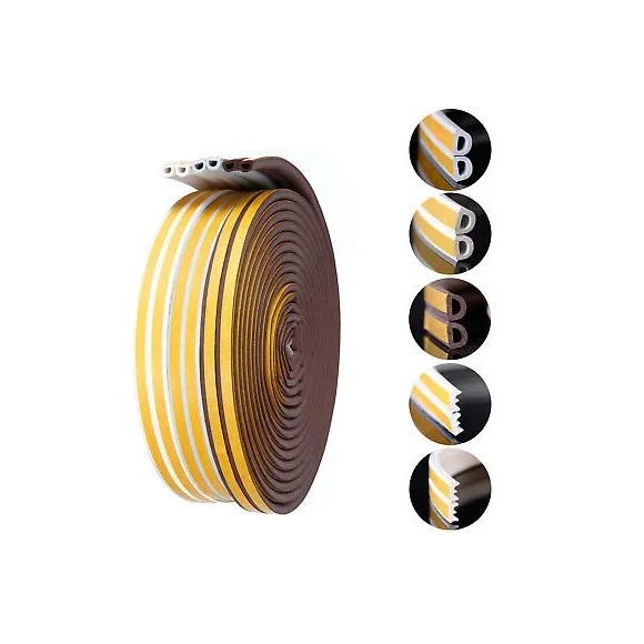 EPDM Profile Rubber Weather Strip Draught Excluder Seal Box Window