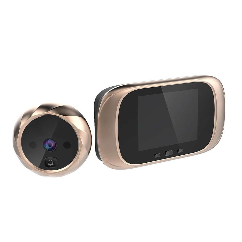 2.8 Inch digital peephole video ring door bell camera electronic door eye viewer