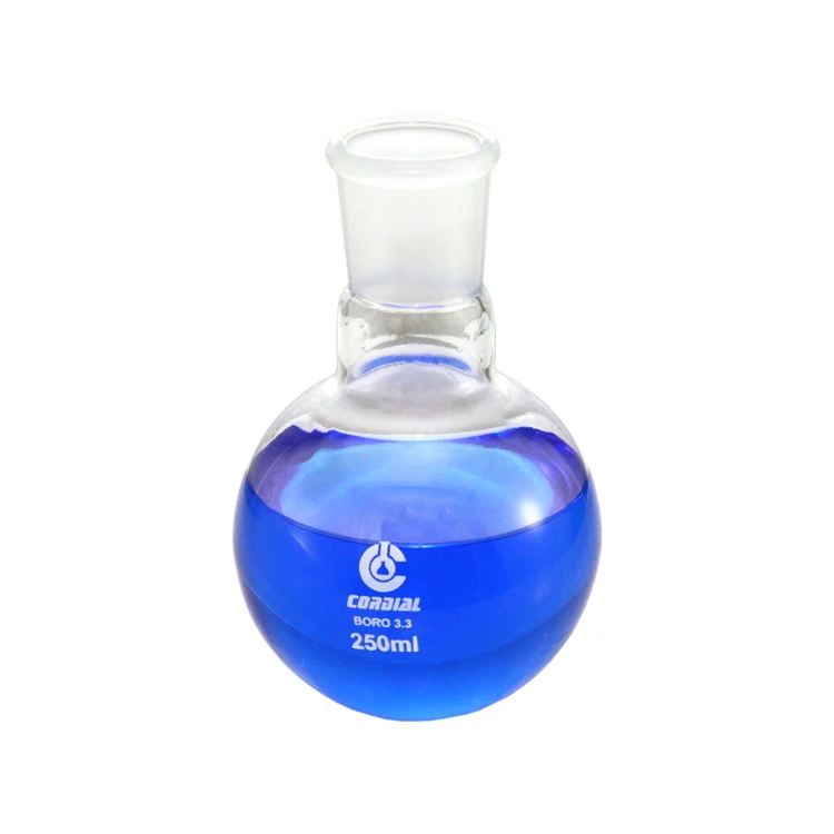 Wholesale lab glassware transparent Boro3.3 glass volumetric flask