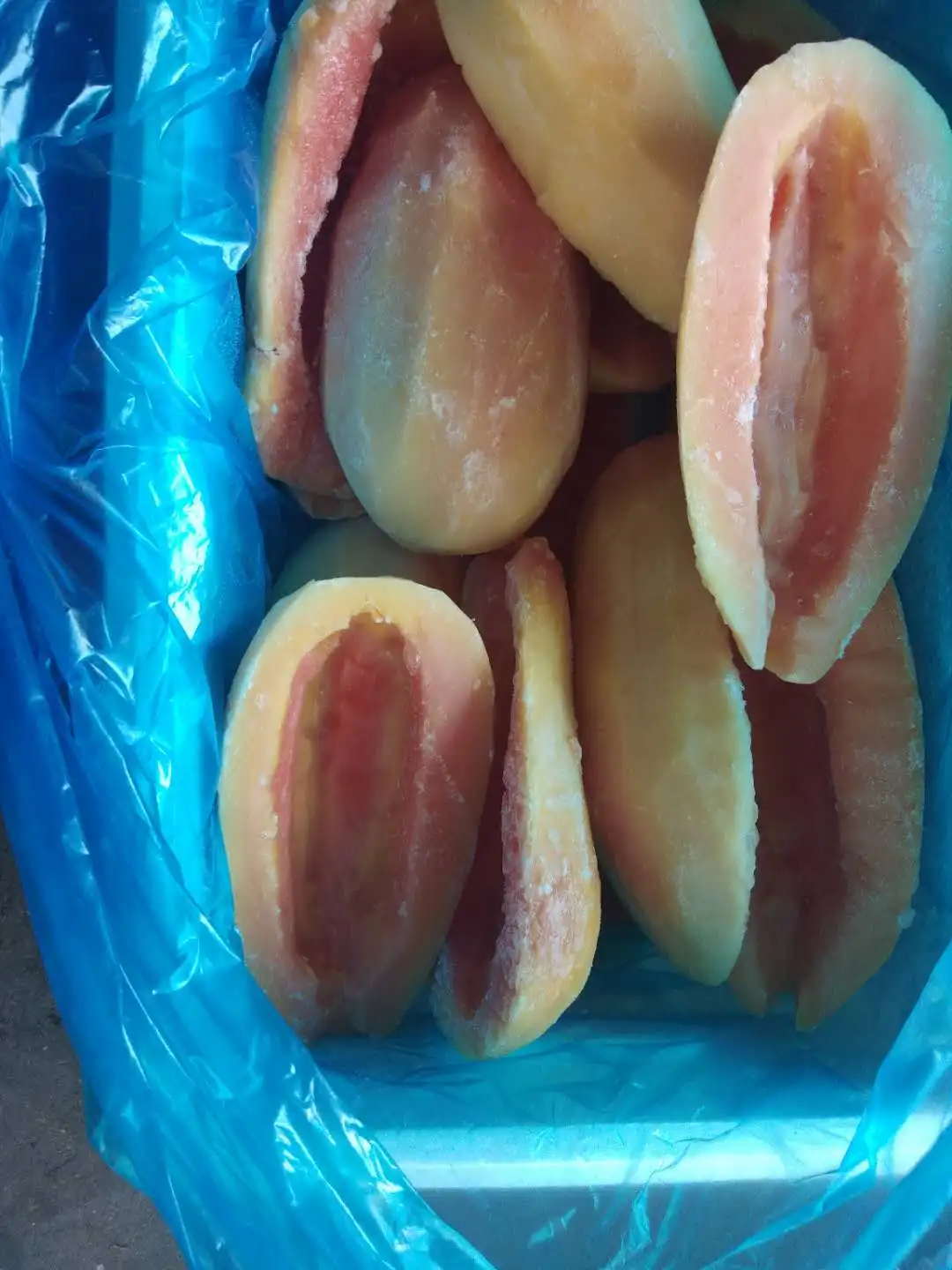 Замороженные фрукты Лучшая цена IQF Замороженная папайя из Китая