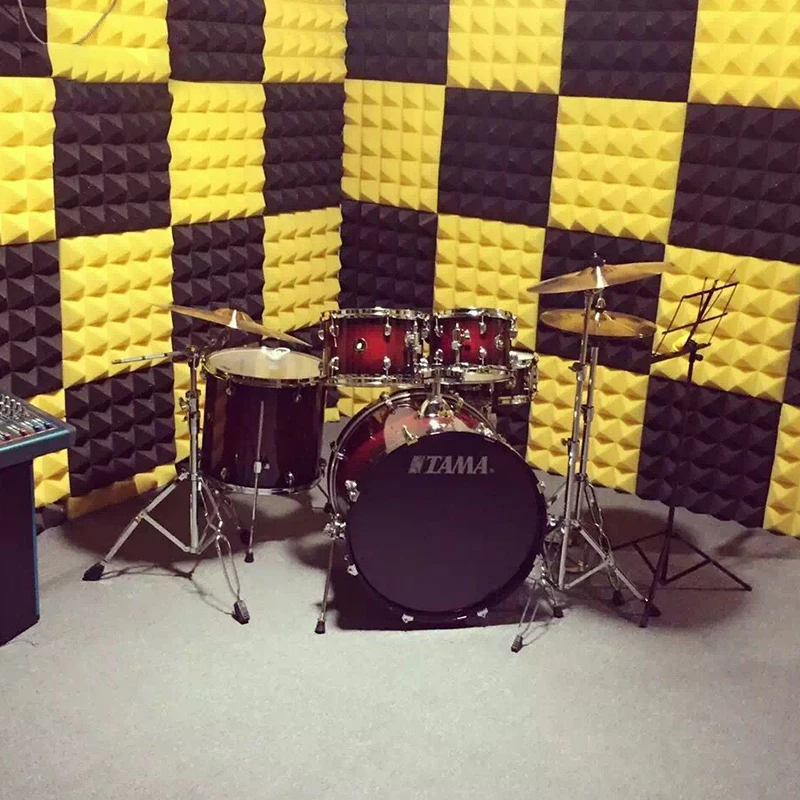 Soundproof Foam Noise Reduction Panels Fireproof Office Wall Panels