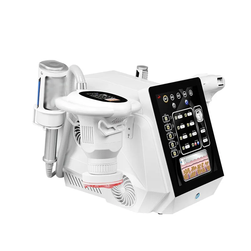Professional Rf Face Body Skin Tightening Massage Rotation Vacuum Roller Cellulite Removal Machine