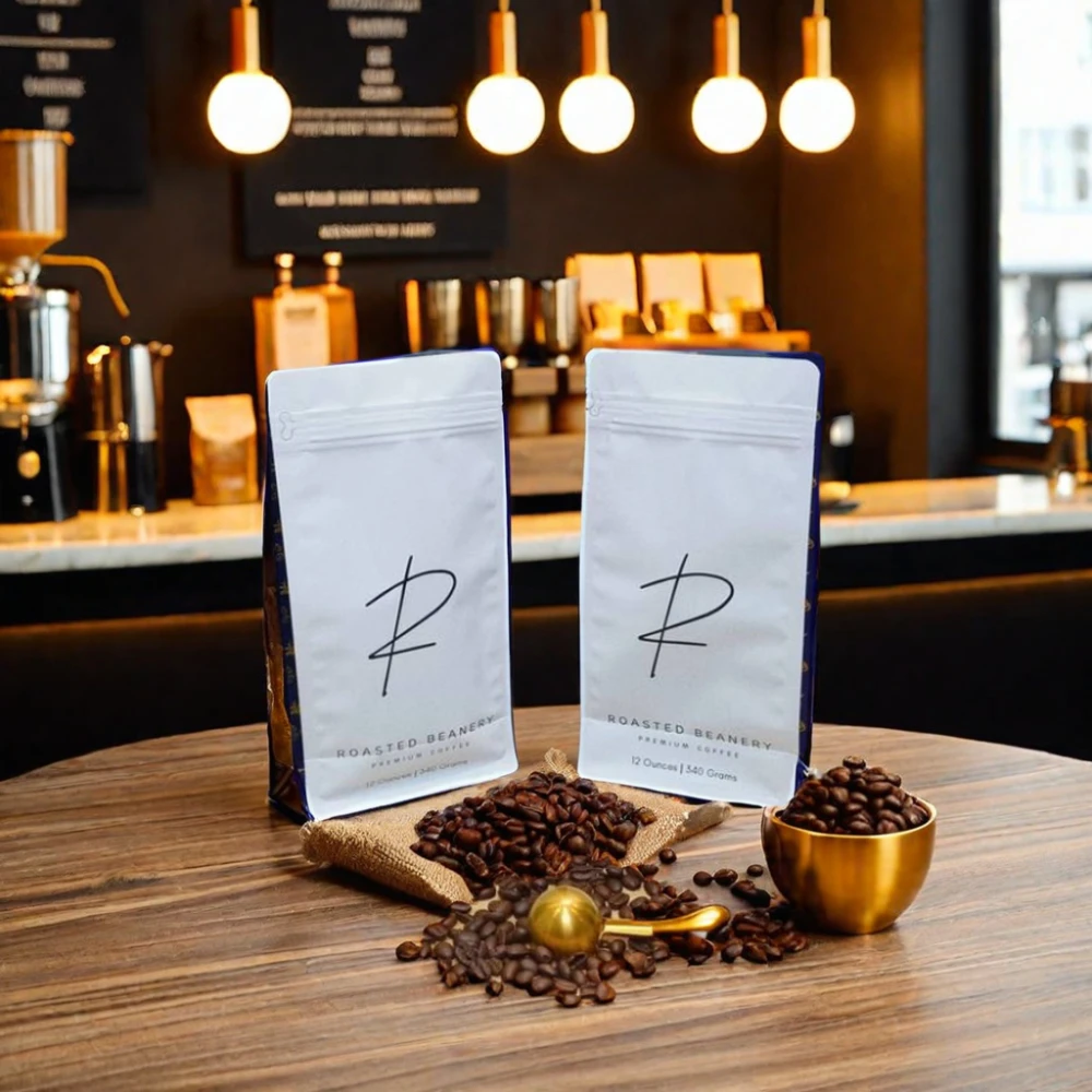 В упаковке 250 г 500 1 кг кофейные пакеты с клапаном и молнией Bolsas De Cafe мешки Bolsa Para