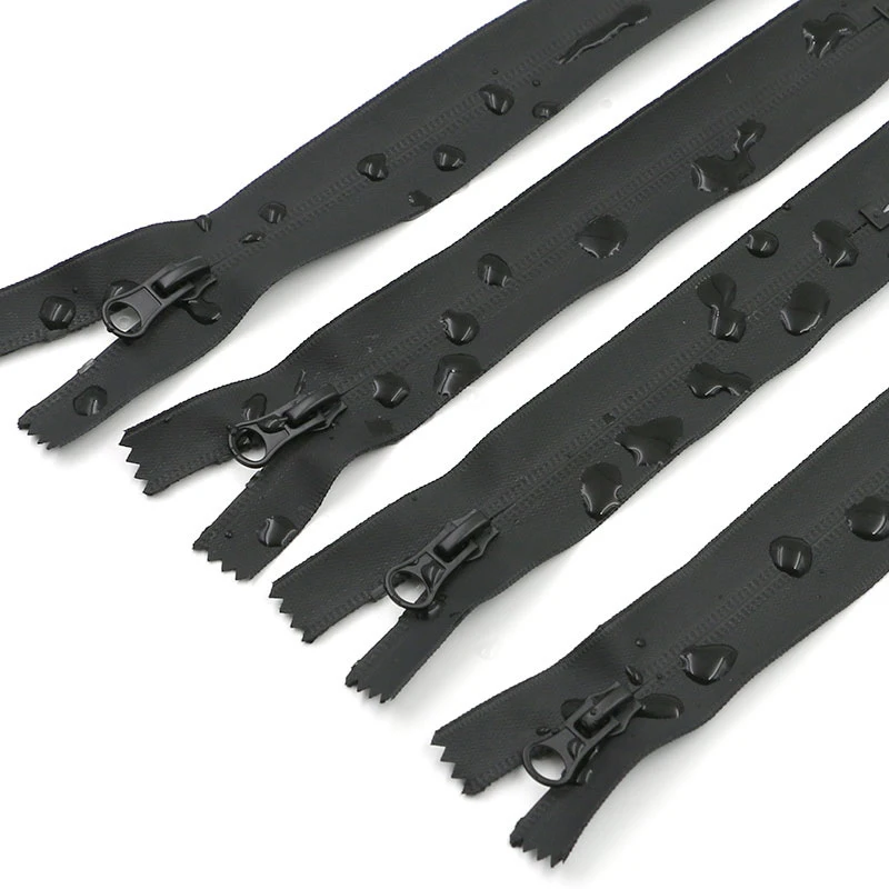 High Quality Water-Resistant Zipper 5# 8# Waterproof Zippers for Outdoor