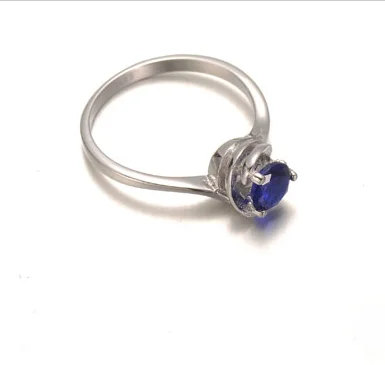 Whole sale Price Wonder CZ prong set silver finger ring design custom design 925 Sterling Silver jewelry ring for women