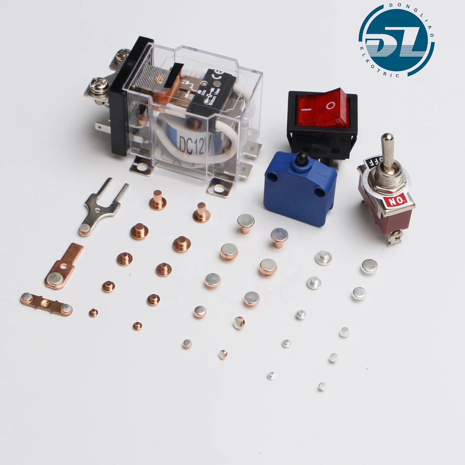 Yueqing Dongliao Alloy Silver Nickel electrical Contact for relay