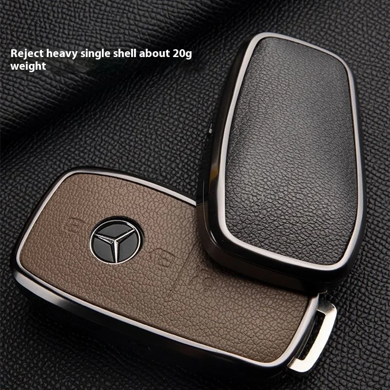 individualization leather key chains wholesale custom key chain Used for Mercedes Benz sublimation car key chain