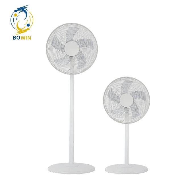 BOQI adjustable height Floor fan and table fan 2 In 1 cheap home appliances 16 inch electric stand fan