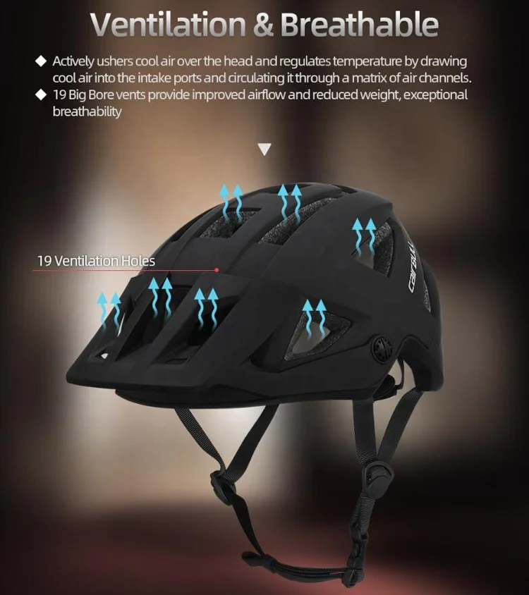 Adult Outdoors Sports Riding Motorcycle Cycling MTB Racing Safety Hat Detachable Road Mountain Bike Bicycle Helmet