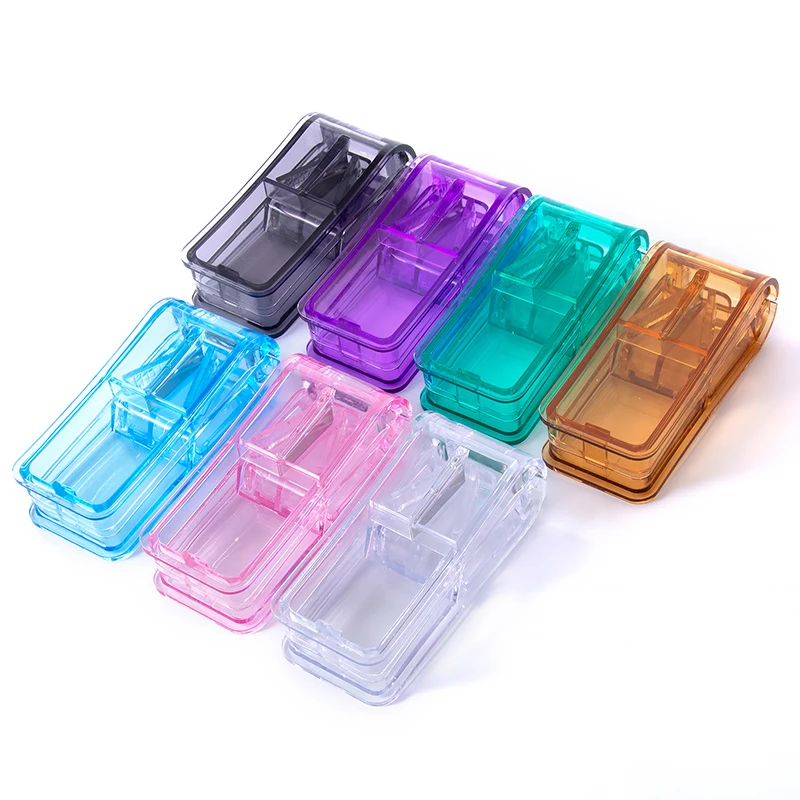 Portable Pill Cutter for Small or Large Pills Professional  Pill Crusher and Splitter with Dispenser