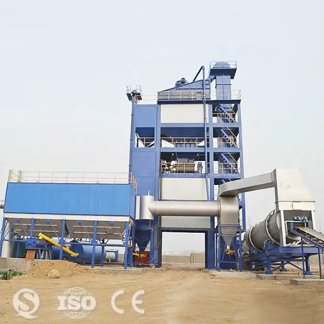 Asphalt Mixer Station Supplier 120 Tons Per Hour Batch Mix Structure Asphalt Mixing Plant Price