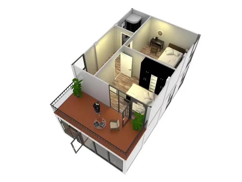 Container House use for office living hotel and small workshop