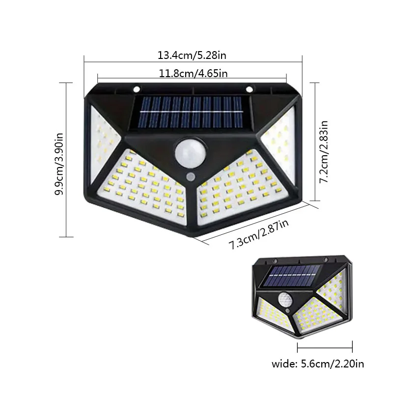 Flood Lights Bulbs Lighting String Home House Wall Garden Tower Step Powered Street Solar Light led e27 bulbs