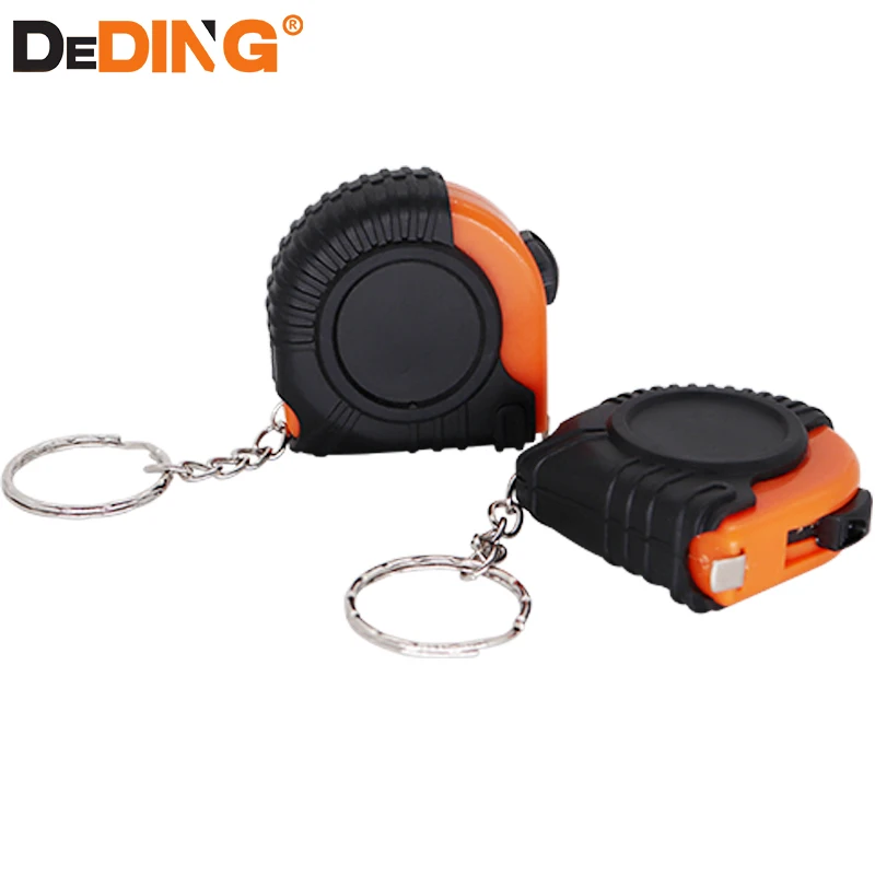 Custom Key Chain Mini Measure Tape for Body Measuring Stable Slide Lock