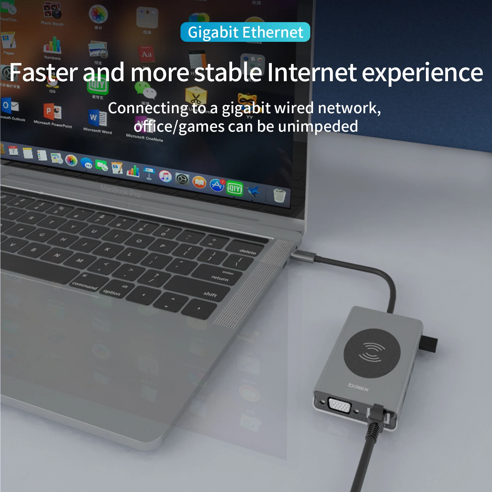 Беспроводной usb hub 14-в-1: Заводская частная модель PD 3 0 типа c для HD-MI * 2 VGA USB3.0 5 SD TF RJ45