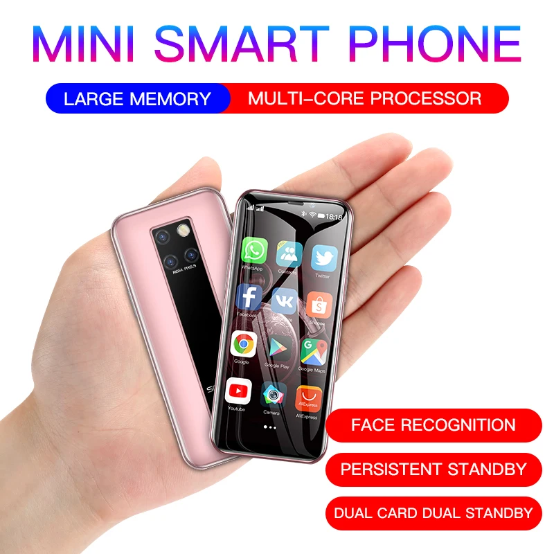 
SOYES S10-H mini 3.49 inch mini 4G smart phonem 