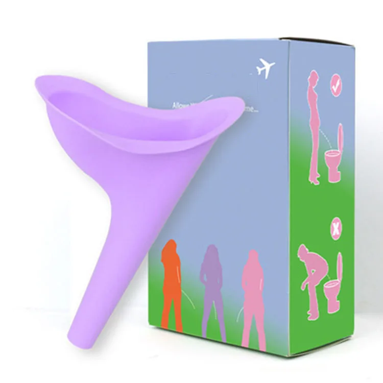 Clean Safe Urinal Device Cheapest Outdoor Camping Urinal Device Toilet Woman Man Portable Silicone Urinal Device