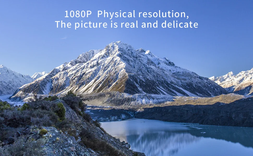 Home professional projector with 1080p hd led lcd projector electric focus 1-4m projection size cinema projector hdmi usb beamer