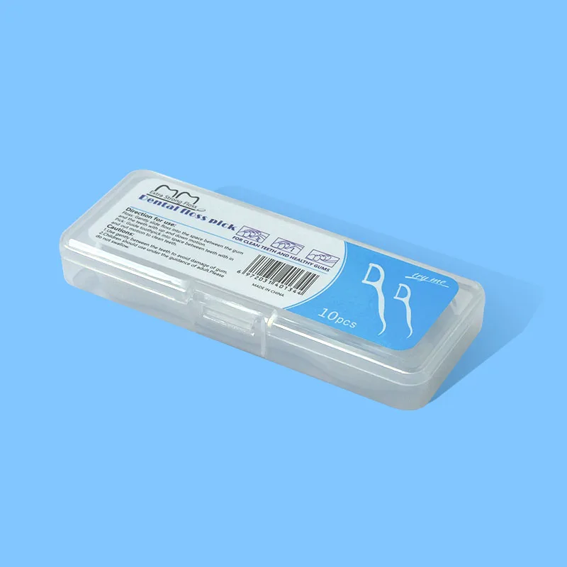 Credit Card Toothpick Tool Flossing Portable Flavoured dental floss Pick Travel Floss Dental In Women