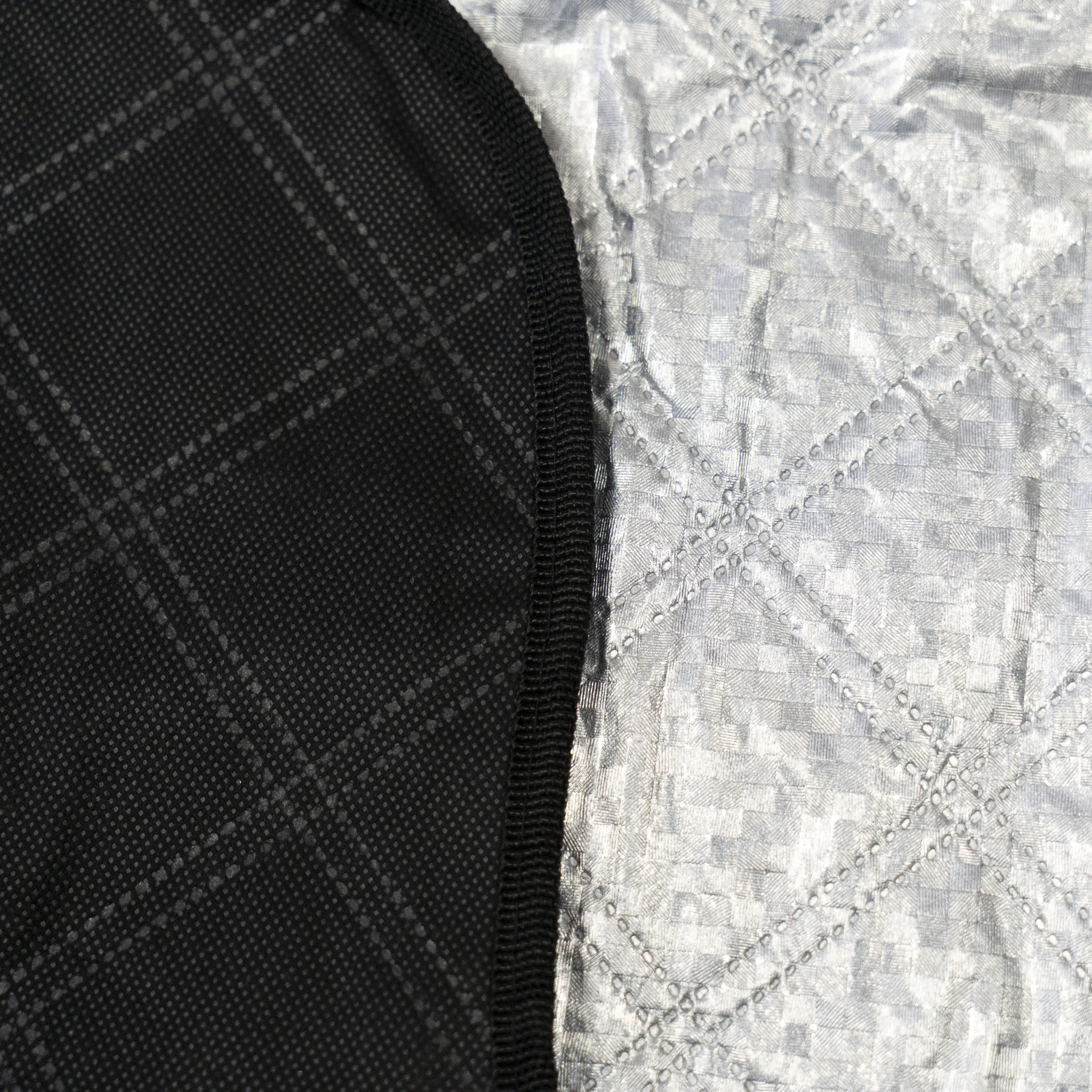 Manufacturer supplier high quality customized foldable winter car front aluminum film and cotton snow shade