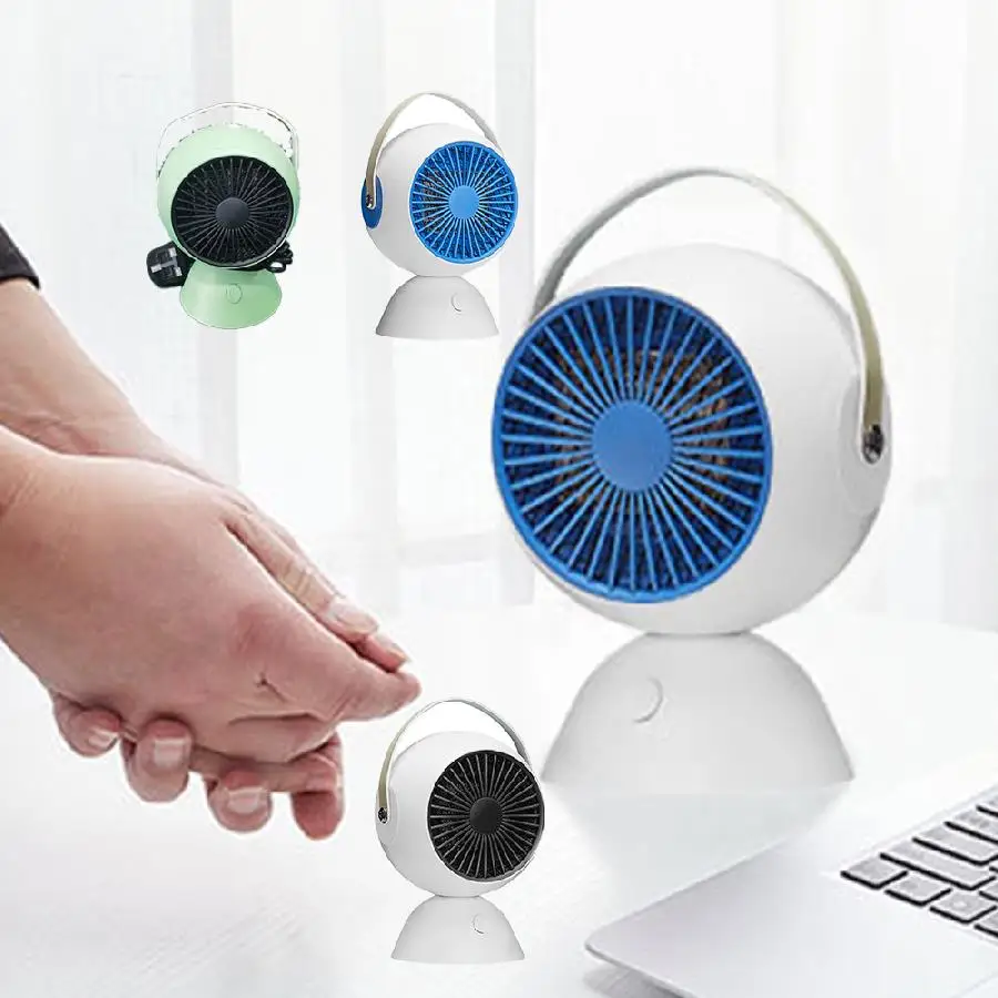 Smart Home Bathroom Space, Desk Top Plug In Air Heating Fan Wall Mounted Mini Portable Ceramic Ptc Electric Heater/