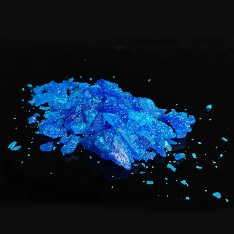 Blue crystal Sulphate price with chemical CuSO4 5H2O copper sulphate