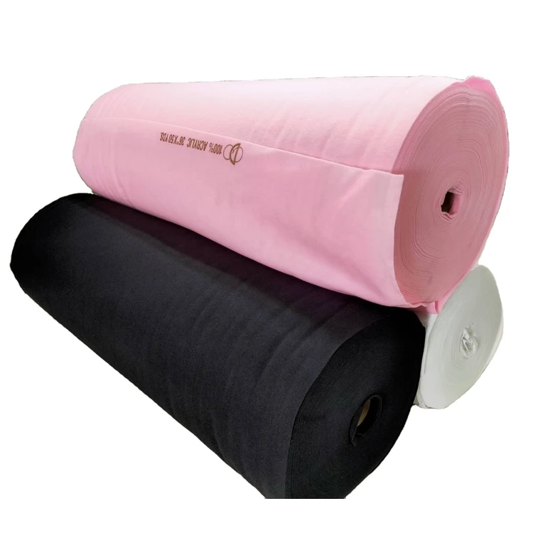 Manufacturers cheap Roll Felt 100% Acrylic Fiber 1.4mm Thick Needle Felt Width Acrylic Card Clothing Felt