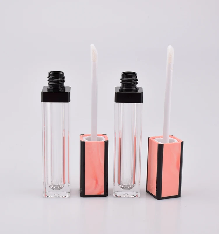 Fairdale Free Sample Custom Private Label Square Clear Frost Luxury Empty Lip Gloss Tube