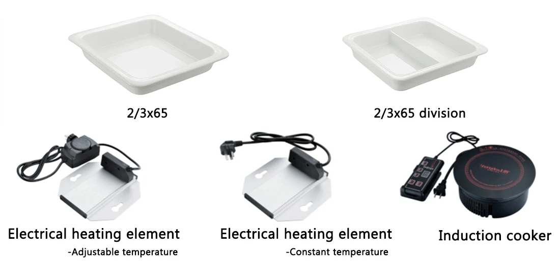 Party Wedding Restaurant Hotel Buffet With Luxurious gold chafing dishes fuel Arc Cover Stove Heating Device chafing dish