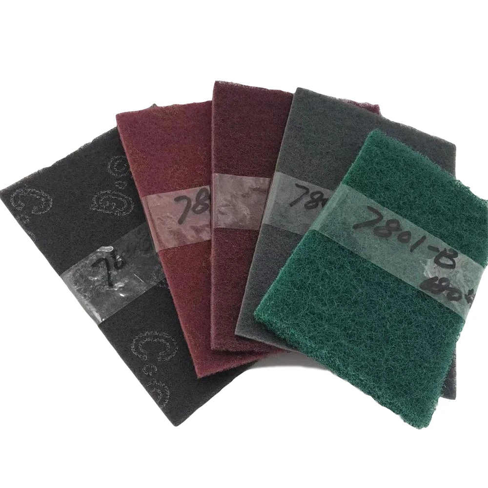 Sharpness Industrial Non-Woven Pad  Abrasive fleece pad  scouring pad for floor cleaning civil cleaning
